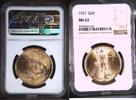 Goldmünzen $20 St Gaudens 1927 St. Gaudens $20 NGC MS63