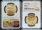 Goldmünzen $20 St Gaudens 1927 St. Gaudens $20 NGC MS63