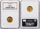 Goldmünzen $2.5 Indian  Strong 1911-D Indian $2.5 NGC MS64