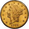 Goldmünzen $20 Liberty 1882-CC Liberty Head $20 PCGS MS62