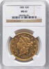 Goldmünzen $20 Liberty 1885 Liberty Head $20 NGC MS61
