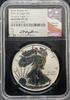 US 2021-W T1 Silver Eagle Reverse PR70 Black Core Da Silver Eagles -