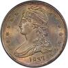 50C Reeded Edge 1837 Capped Bust Half Dollar PCGS MS63