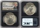 US S$1 Mike Castle Blk Core Franklin Series Peace Dollar -