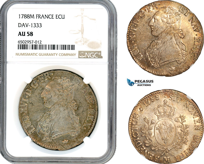 France 1 Ecu 1788 NGC AU58 | MA-Shops