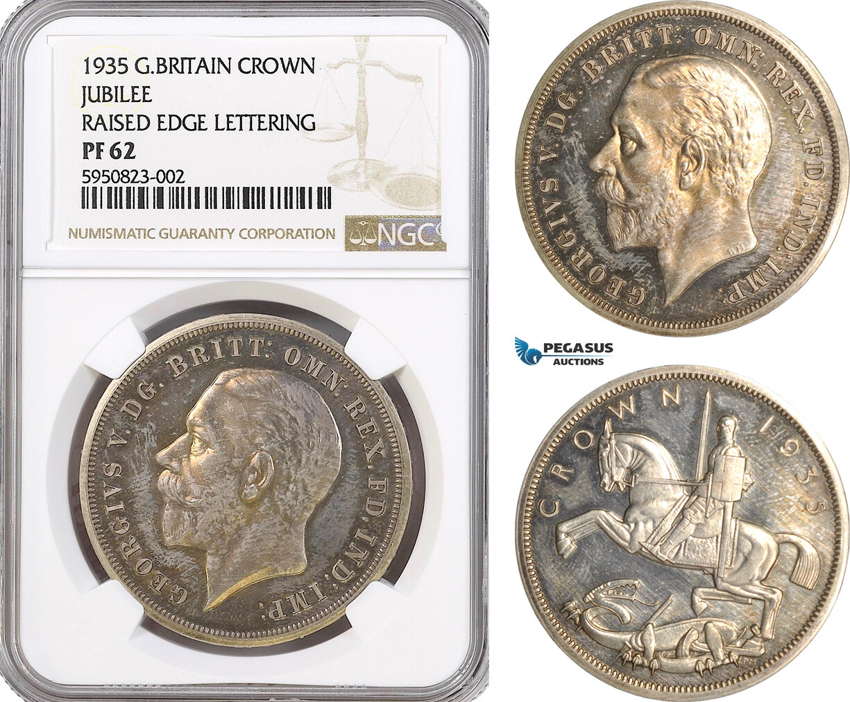 Great Britain Crown 1935 George V NGC PF62 | MA-Shops