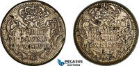 Portugal & Brazil Monetary Weight for 12800 Reis, Three Pound Twelve -
