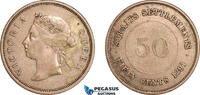 Straits Settlements 50 Cents -