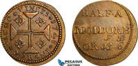 Monetary Weight for 1/2 Moidore  Portugal & Brazil  EF