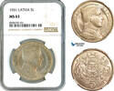 Latvia 5 Lati -