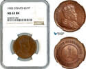 Straits Settlements 1 Cent -