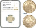 Germany, Hesse Darmstadt 6 Kreuzers -