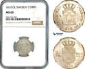 1/24 Riksdaler 1810 Sweden  NGC MS63