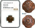 Germany, Third Reich 2 Reichspfennig -