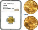 Germany, Third Reich 5 Reichspfennig -