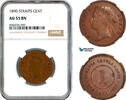 Straits Settlements 1 Cent -