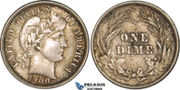 United States Barber Dime (10C) Barber Dime, Philadelphia