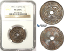 French Indo-China 1 Centime French Colonial -