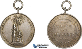 India & Great Britain Silver Medal Army Temperance -