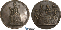 Austria & Germany Bronze Satirical Medal Maria Theresia, Bronze Satirical Medal -