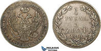 Poland (under Russia) 5 Zl. 3/4 R. -