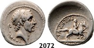 Roman Republic AR Denarius L. Marcius Philippus, Aqueduct -