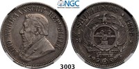 South Africa 2 1/2 Shillings ZAR, Dark toning! -
