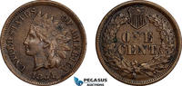 United States Indian Head Cent L on ribbon -