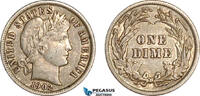 United States Barber Dime (10C) -