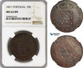 Portugal 10 Reis Miguel I -