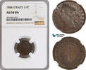 Straits Settlements 1/4 Cent Victoria -