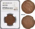 Straits Settlements 1 Cent Victoria -