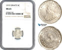 Straits Settlements 5 Cents -