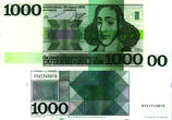 1000 gulden 1972 Spinoza 155-1 kwaliteit