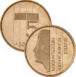 5 Cent jaar 1982 UNC