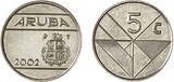 5 Cent Aruba jaar 2004 BU / BU