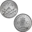 Combinatieset 1 Dollar 2011 Zonsopkomst + 10 Gulden 2010 Afscheid Nederlandse Antillen BES zilver Proof