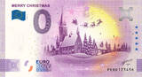 0 Euro biljet Nederland 2021 - Merry Christmas LIMITED EDITION FIP#54