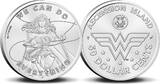 Diverse Coincards  Wonder Woman 50 Dollar Cent in coincard