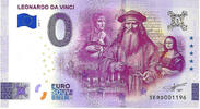 Itali&euml; 0 Euro 0 Euro biljet Itali&euml; 2026 - Leonardo da Vinci  38.62 元  ＋  230.17 元 运费