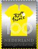 Zilveren Postzegel Tour de France gele trui 2019 -