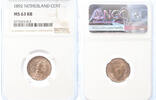 1 cent Netherlands 1 cent 1892 MS63RB -
