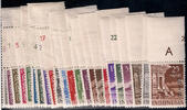 Indonesië NVPH nr. 3/25 RIS serie 1950-1951 postfris -