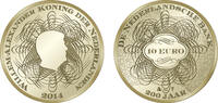 10 Euro De Nederlandsche Bank 10 Euro 2014 herdenkingsmunt goud -