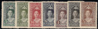 Curaçao NVPH nr. 75/81 Regeringsjubileum 1923 postfris -