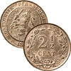 2 1/2 Cent 1890  kwaliteit vz-