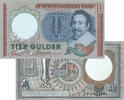 10 gulden 1953 Hugo de Groot 48-1b kwaliteit unc-