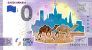 0 Euro 0 Euro biljet Saudi-Arabië 2021 - Saudi Arabia KLEUR -