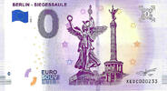 0 Euro 0 Euro biljet Duitsland 2018 - Berlin Siegessaule -