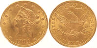 10 Dollars USA 10 Dollars 1901 PCGS Genuine cleaned details -